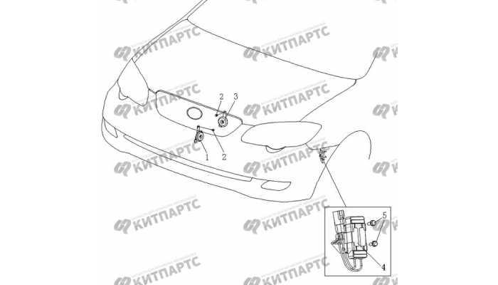 Звуковой сигнал BYD F3 (F3R)