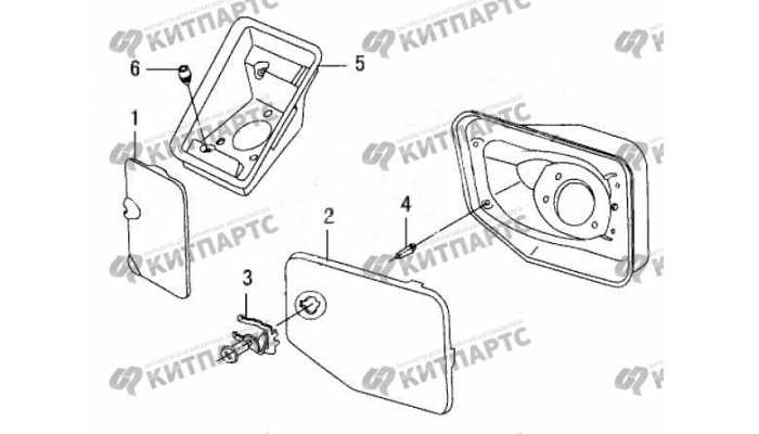 Лючок топливного бака Great Wall Deer